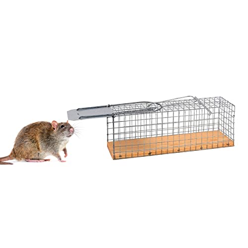 Trampa Ratas - Captura Ratas vivas sin matarlas - Reutilizable (DJTRG)