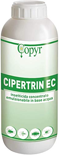 Insecticida CIPERTRIN EC Copyr contra insectos y animales frotadores