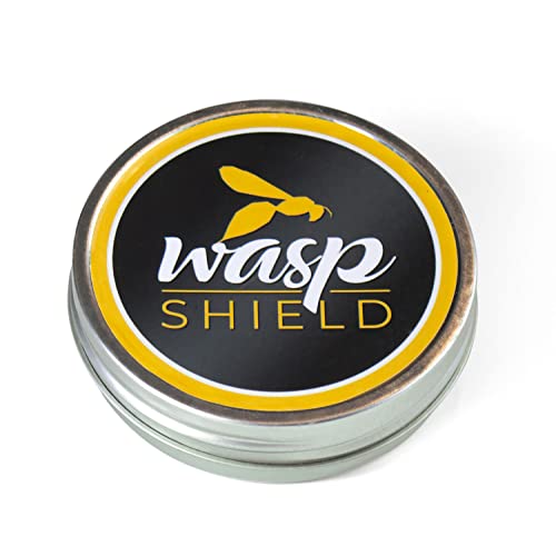Wasp Shield Repelente orgánico disuasorio, sin deet ni contacto con la piel, alternativa al spray asesino de avispas y trampas para uso en interiores y exteriores